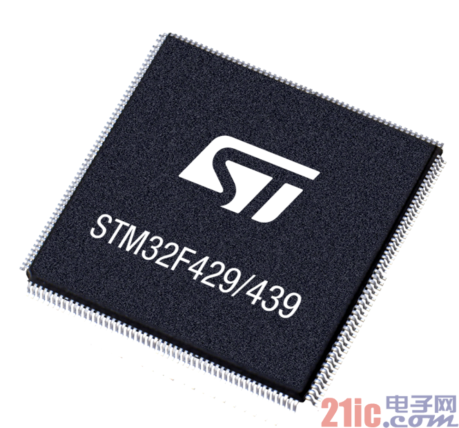 整合180MHz ARM Cortex-M4内核 ST扩大MCU领先优势