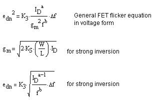 强反相 FET 闪烁噪声