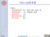 吉林大学《微机原理及汇编语言》80 第十章 80X86的最新技术发展4