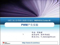PWM产生<font style='color:red;'>实验</font>——EK-LM3S8962系列<font style='color:red;'>实验</font>教学