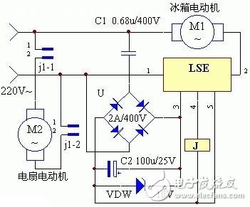 冰箱冷风控制器