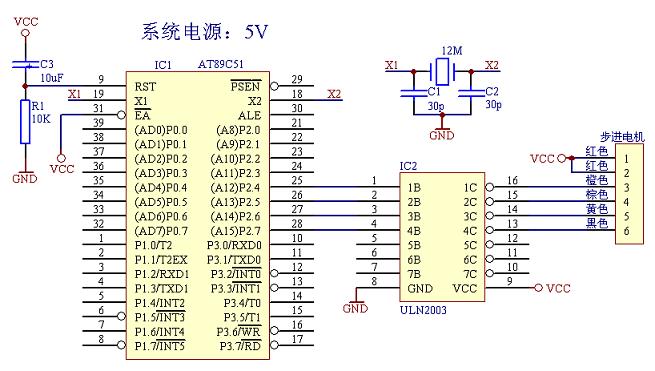 51单片机驱动步进电机 - zengjian1024 - 曾 健 《1 0 2 4~~~BLOG》