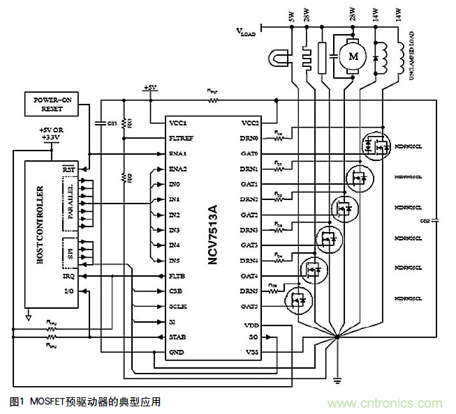工程师分享:新型预驱动器和MOSFET控制功率负载的解决方案