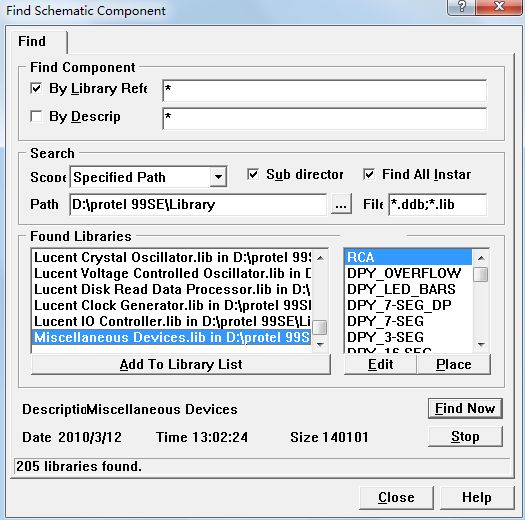 protel 99se windows 7 library problem protel 99se windows 7 library problem