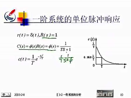 石油大学自动控制原理11 一阶系统的分析